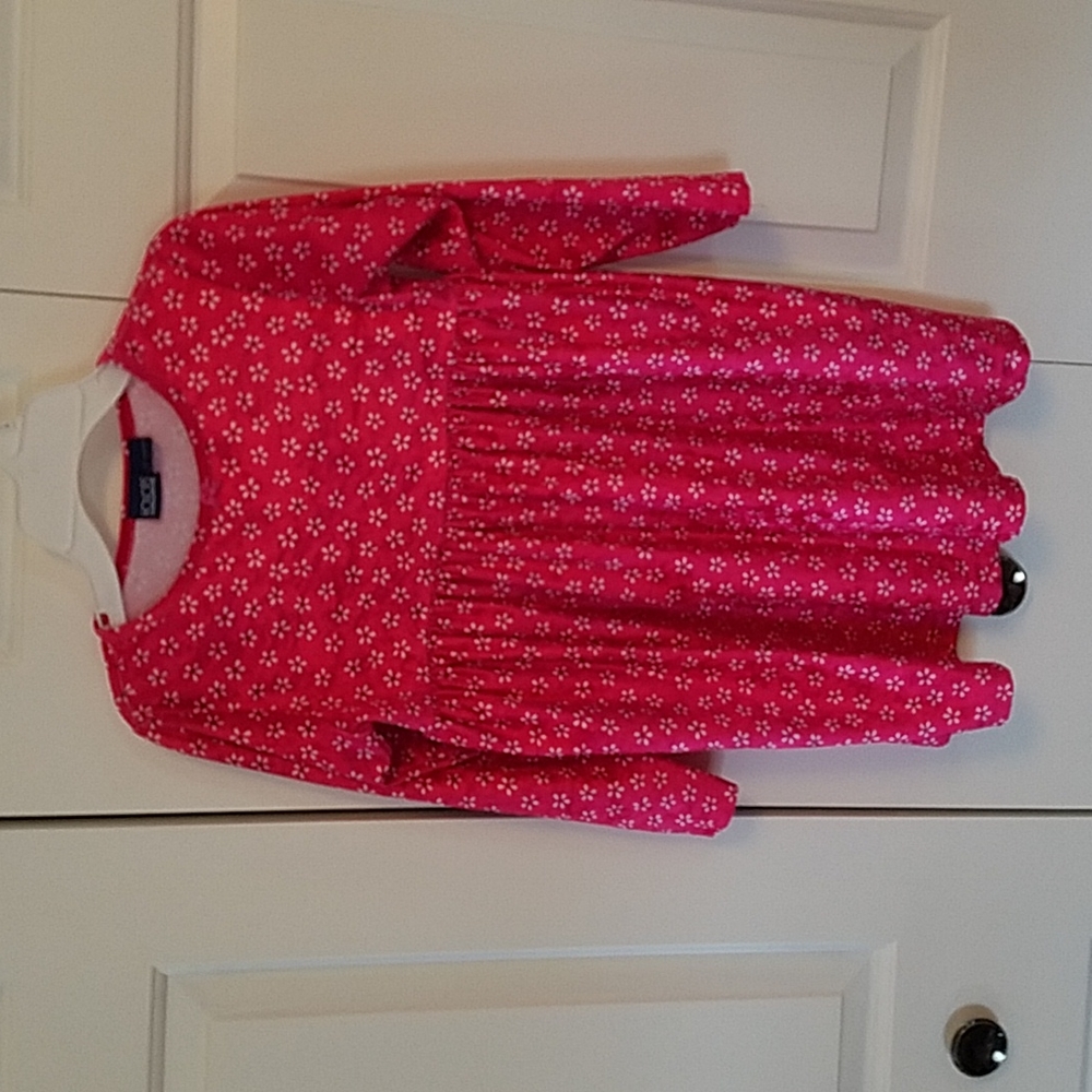 Girls medium red dress